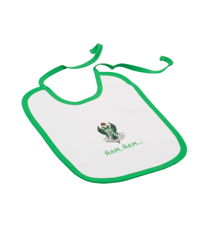 BABERO BLANCO/VERDE T.U. ÑAM,ÑAM