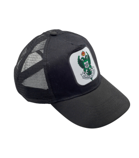 GORRA NEGRA PASION,ORGULLO Y CORAJE