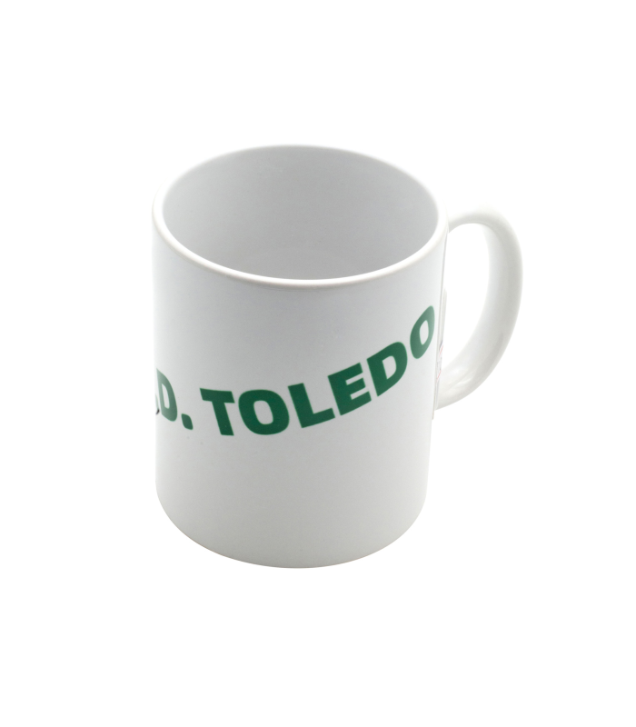 TAZA BLANCA ESCUDO CD TOLEDO