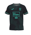 CAMISETA 2ª EQUIPACION COLOR NEGRO/TURQUESA TEM-24/25