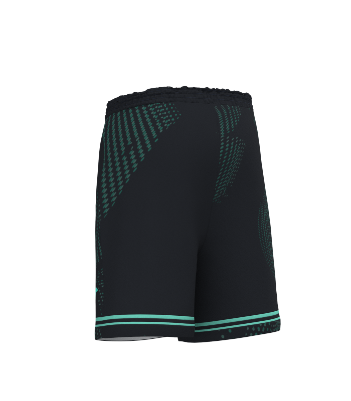 PANTALON 2ª EQUIPACION COLOR NEGRO/TURQUESA TEM-24/25