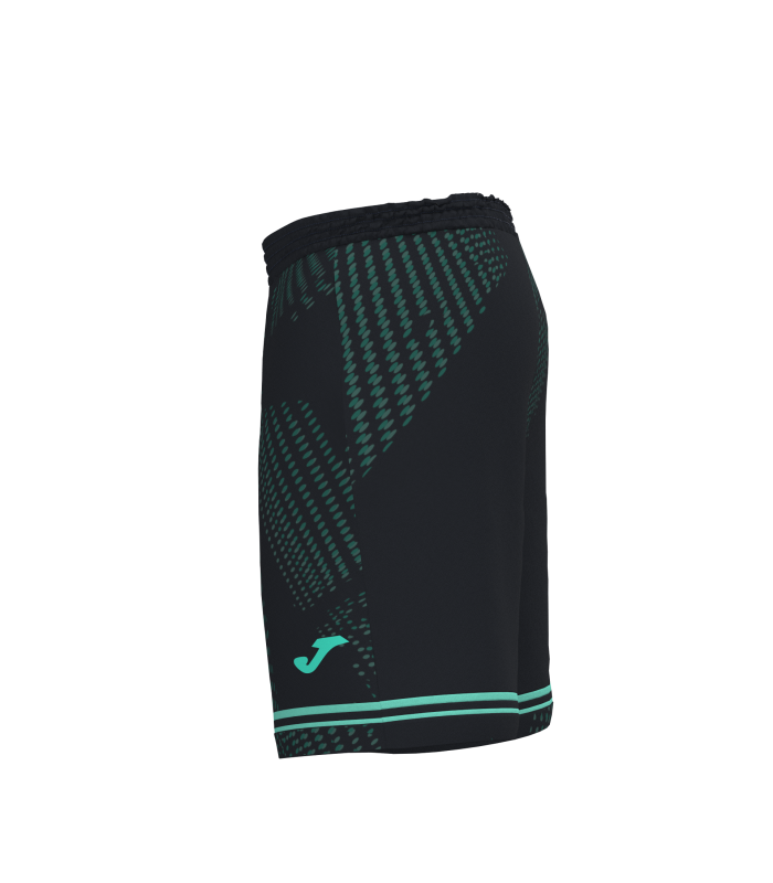 PANTALON 2ª EQUIPACION COLOR NEGRO/TURQUESA TEM-24/25