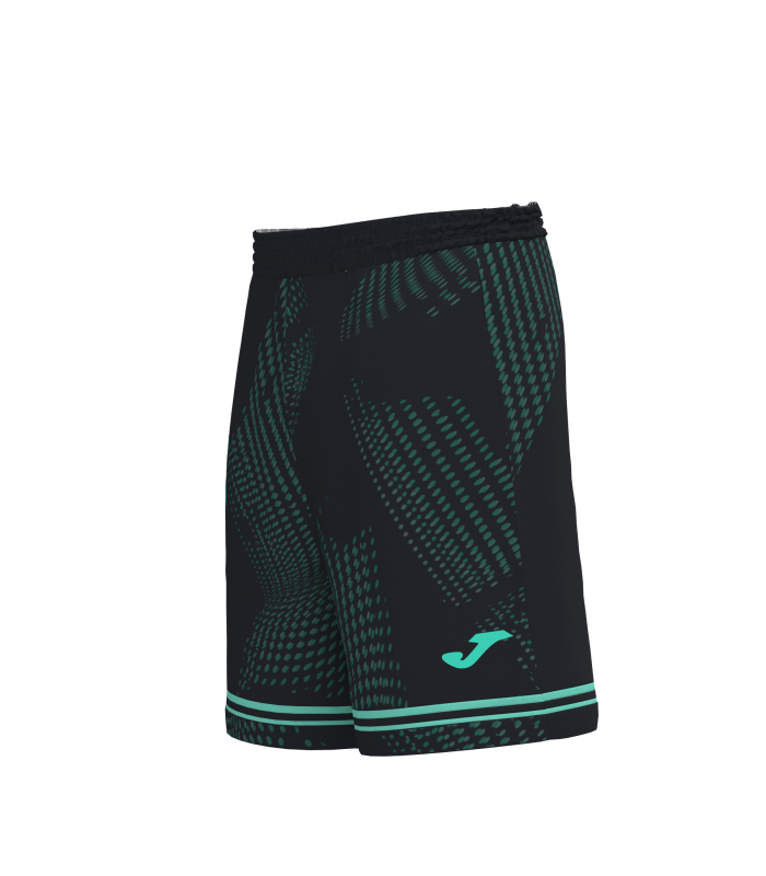 PANTALON 2ª EQUIPACION COLOR NEGRO/TURQUESA TEM-24/25