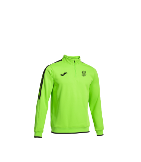 SUDADERA ENTRENAMIENTO 1ER EQUIPO COLOR VERDE FLÚOR/NEGRO