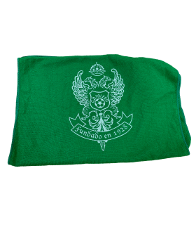 TOALLA ABSORBENTE DE MANO COLOR VERDE PARA GIMNASIO ESCUDO CD TOLEDO