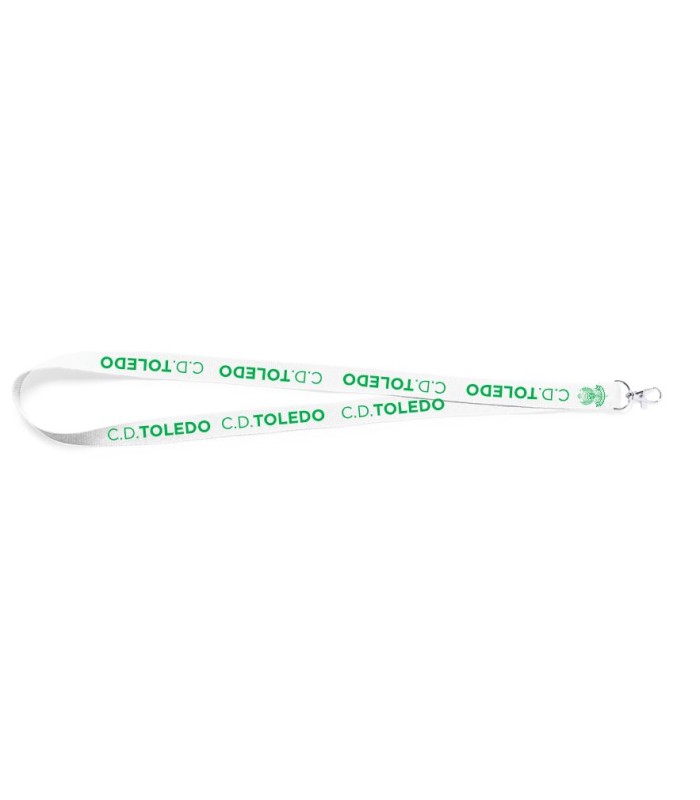 LANYARD BLANCO CD TOLEDO
