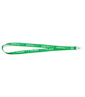 LANYARD  VERDE CD TOLEDO