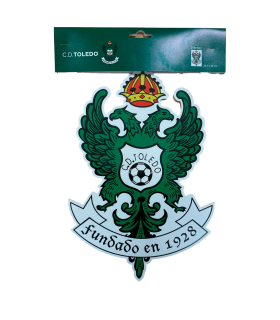 ESCUDO DE PVC CD TOLEDO Medidas :32,7 x 22 cm- Grosor: 3mm