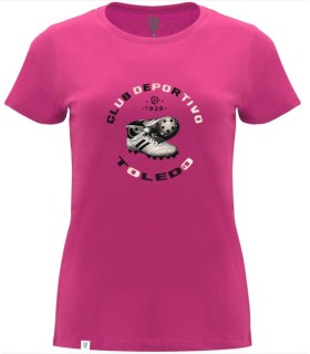 CAMISETA M/C FUCSIA CLUB DEPORTIVO TOLEDO