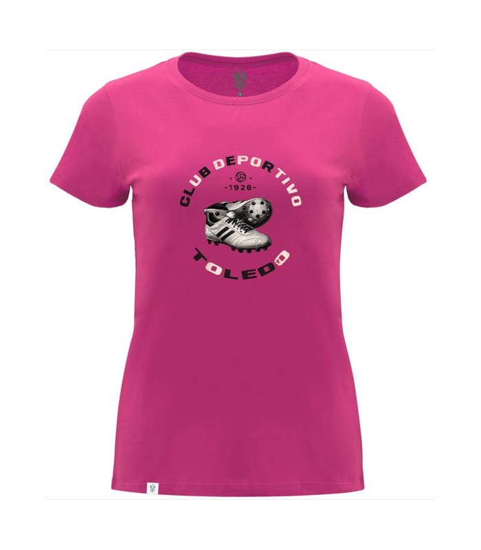 CAMISETA M/C FUCSIA CLUB DEPORTIVO TOLEDO