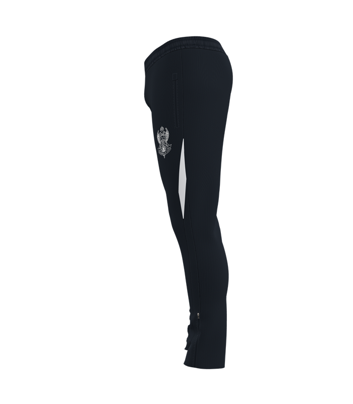 PANTALON LARGO ENTRENAMIENTO NEGRO/BLANCO