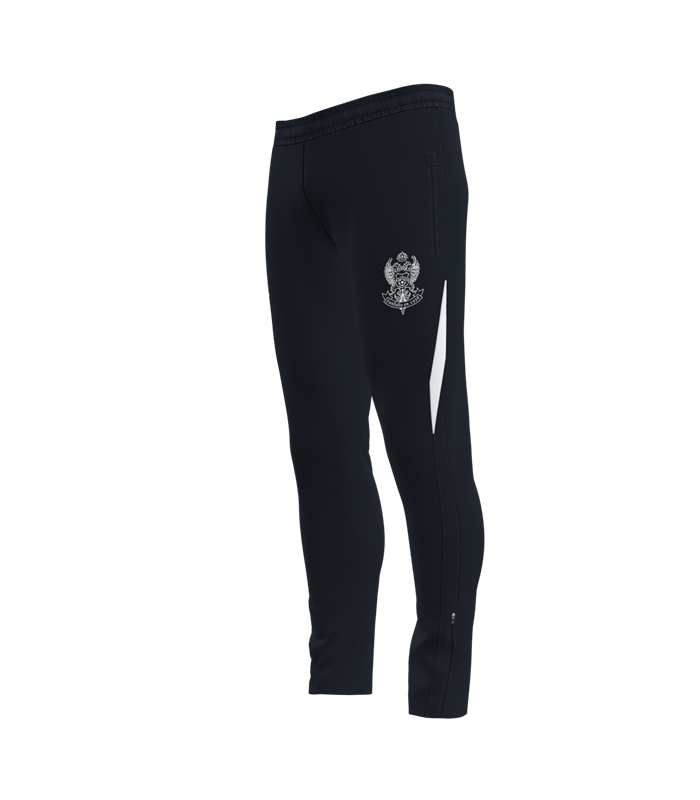 PANTALON LARGO ENTRENAMIENTO NEGRO/BLANCO